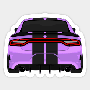 DODGE CHARGER VIOLET Sticker